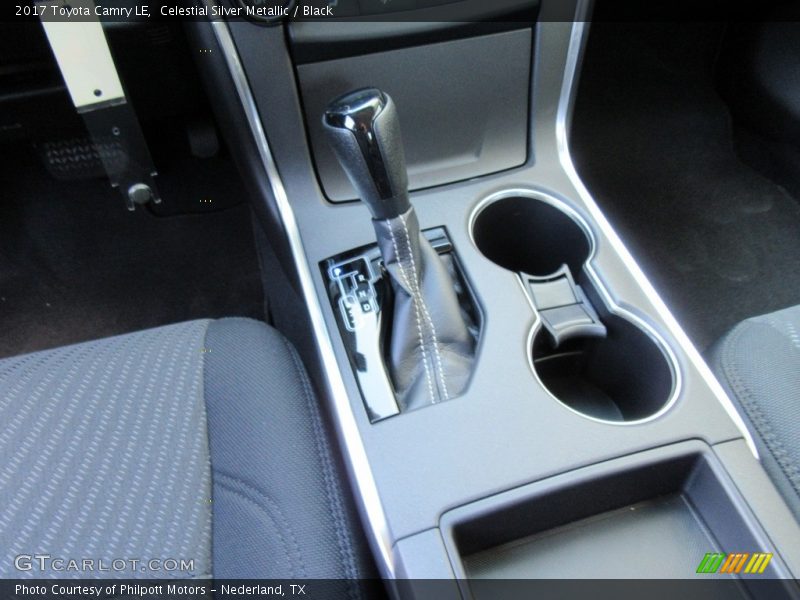 Celestial Silver Metallic / Black 2017 Toyota Camry LE