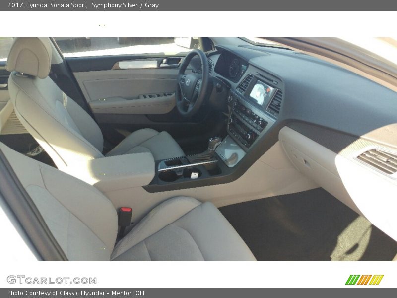 Symphony Silver / Gray 2017 Hyundai Sonata Sport