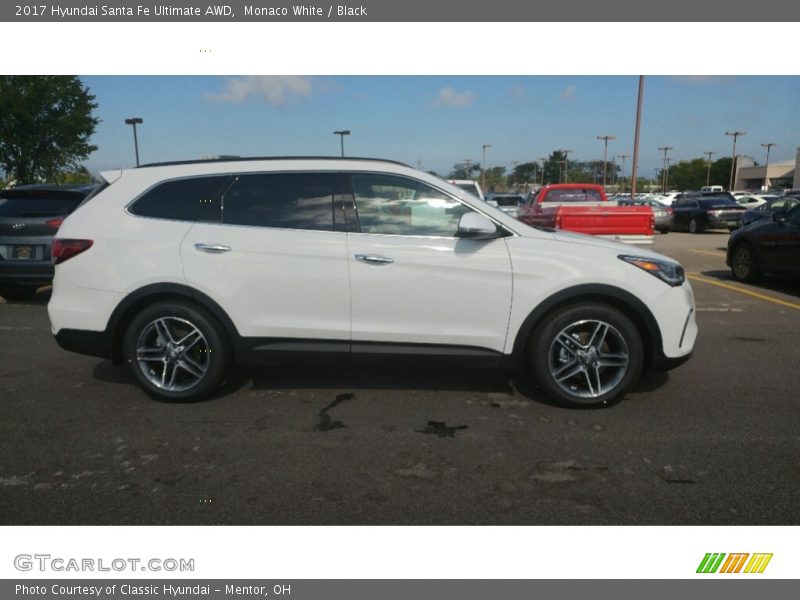  2017 Santa Fe Ultimate AWD Monaco White