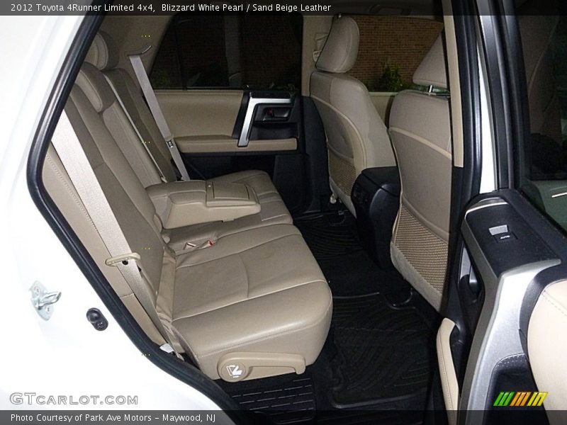 Blizzard White Pearl / Sand Beige Leather 2012 Toyota 4Runner Limited 4x4
