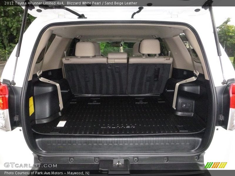 Blizzard White Pearl / Sand Beige Leather 2012 Toyota 4Runner Limited 4x4