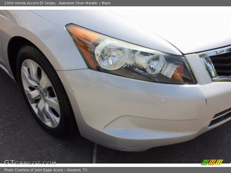Alabaster Silver Metallic / Black 2009 Honda Accord EX Sedan