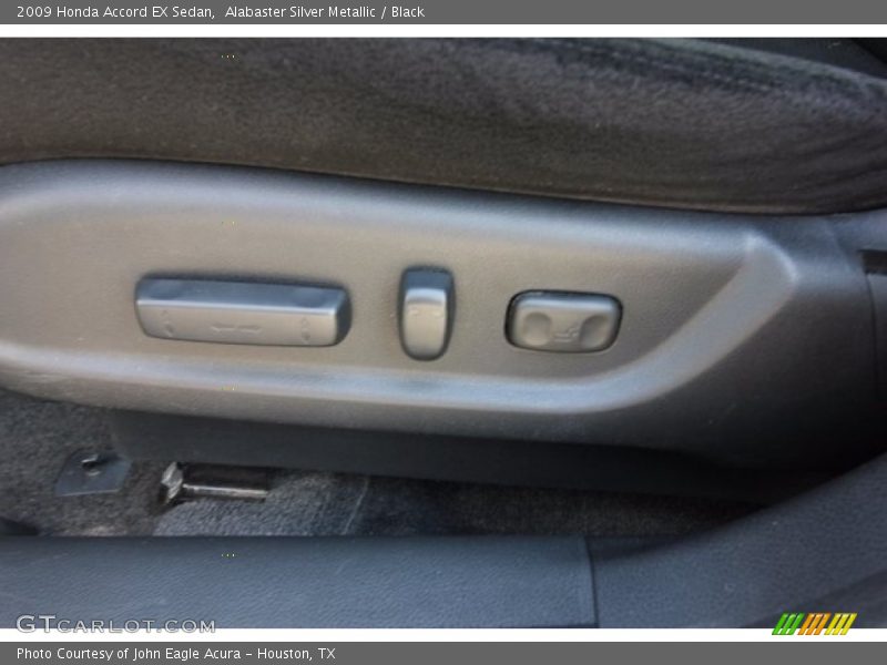 Alabaster Silver Metallic / Black 2009 Honda Accord EX Sedan