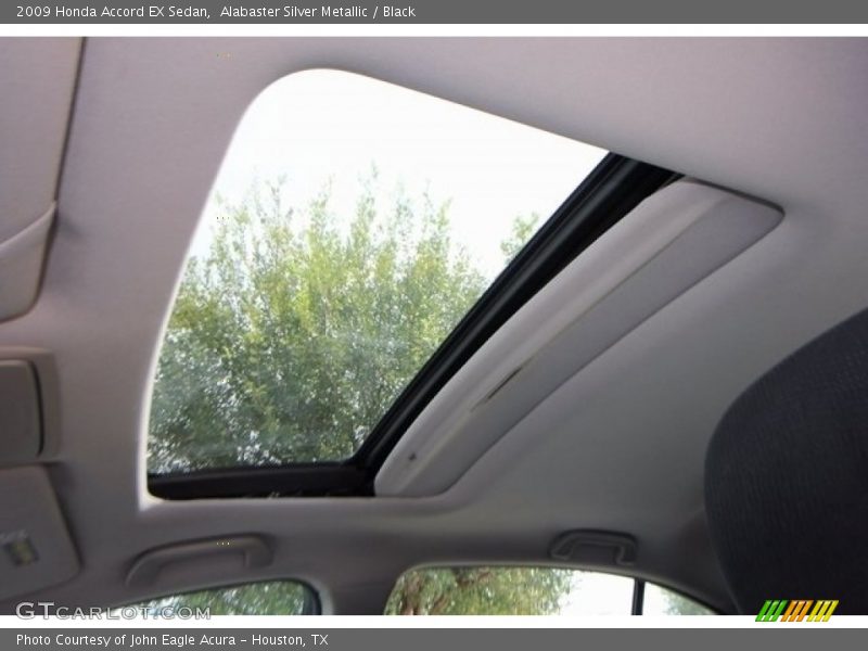 Alabaster Silver Metallic / Black 2009 Honda Accord EX Sedan
