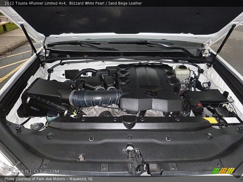 Blizzard White Pearl / Sand Beige Leather 2012 Toyota 4Runner Limited 4x4