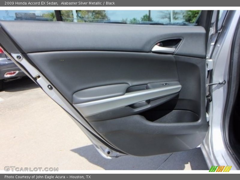 Alabaster Silver Metallic / Black 2009 Honda Accord EX Sedan