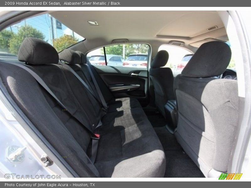 Alabaster Silver Metallic / Black 2009 Honda Accord EX Sedan