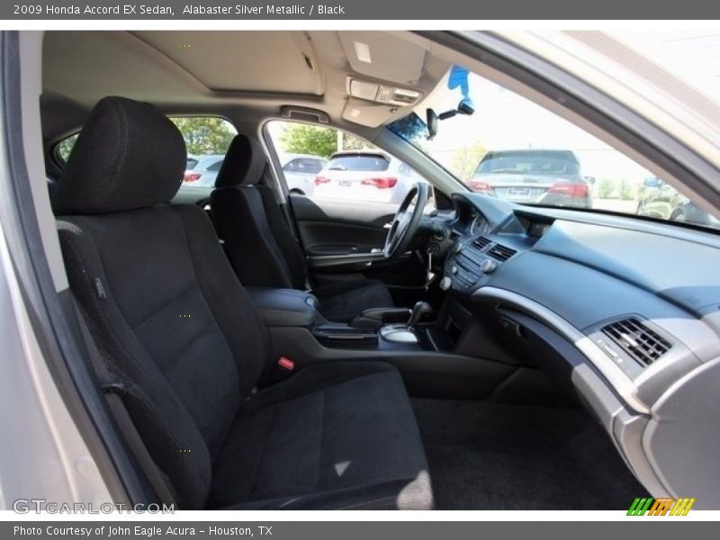 Alabaster Silver Metallic / Black 2009 Honda Accord EX Sedan