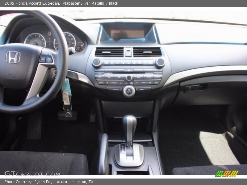 Alabaster Silver Metallic / Black 2009 Honda Accord EX Sedan