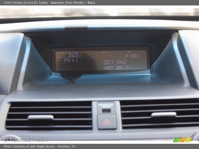 Alabaster Silver Metallic / Black 2009 Honda Accord EX Sedan