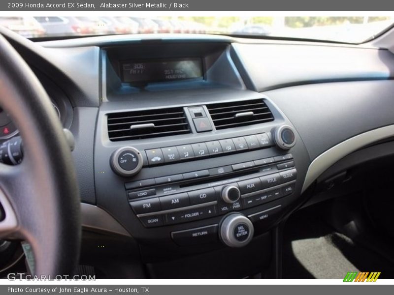 Alabaster Silver Metallic / Black 2009 Honda Accord EX Sedan