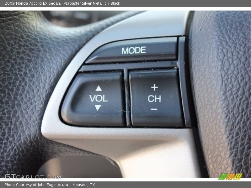 Alabaster Silver Metallic / Black 2009 Honda Accord EX Sedan