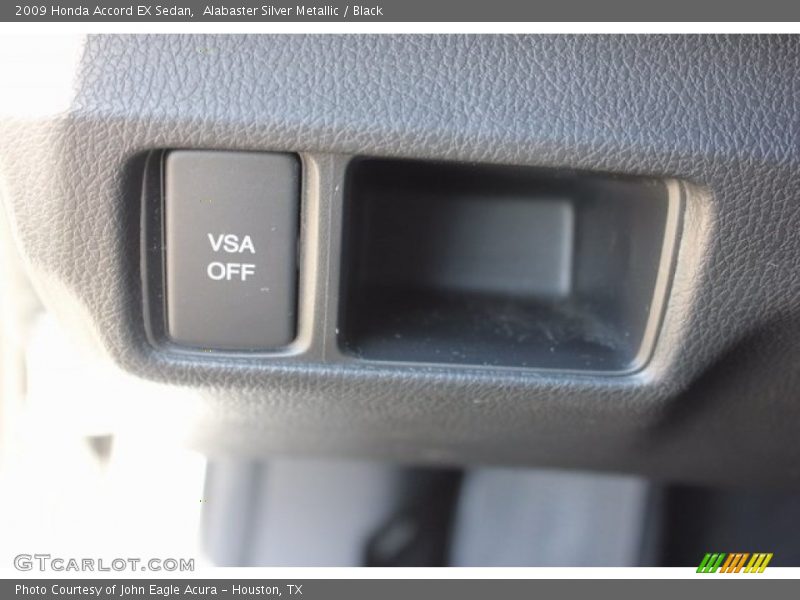 Alabaster Silver Metallic / Black 2009 Honda Accord EX Sedan