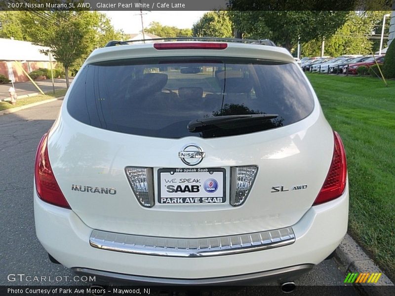 Glacier Pearl White / Cafe Latte 2007 Nissan Murano SL AWD