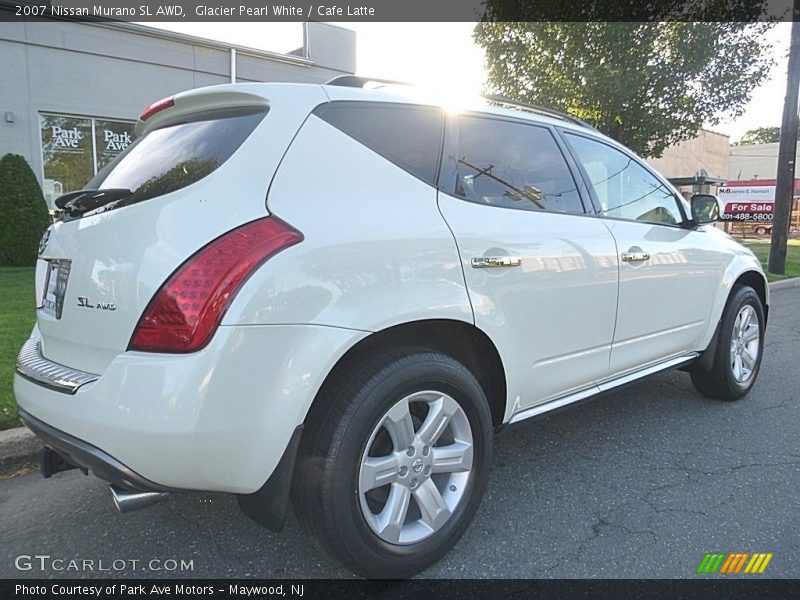 Glacier Pearl White / Cafe Latte 2007 Nissan Murano SL AWD