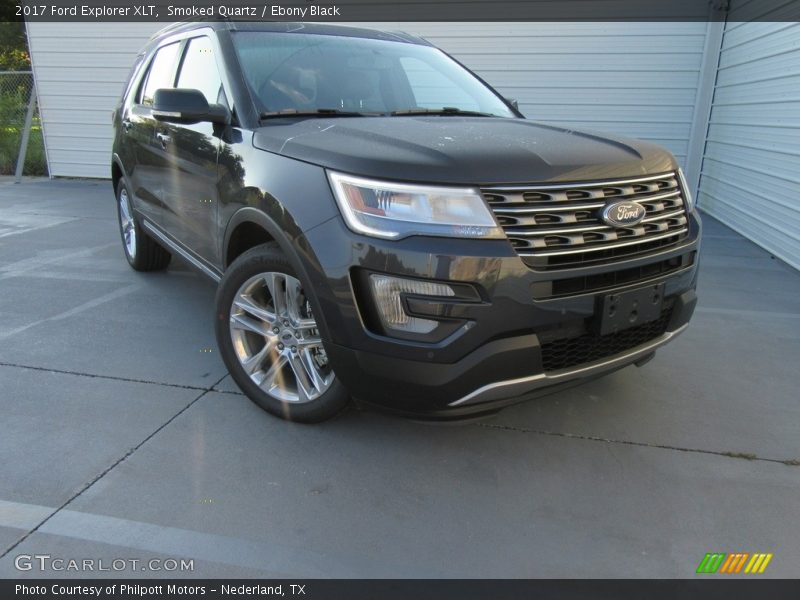 Smoked Quartz / Ebony Black 2017 Ford Explorer XLT