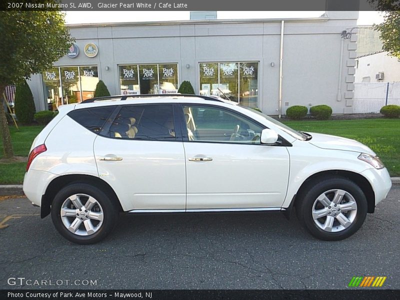 Glacier Pearl White / Cafe Latte 2007 Nissan Murano SL AWD