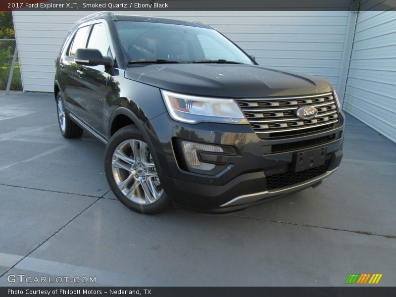 Smoked Quartz / Ebony Black 2017 Ford Explorer XLT