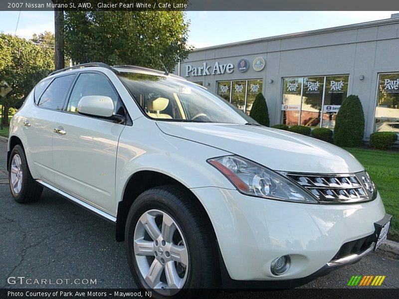 Glacier Pearl White / Cafe Latte 2007 Nissan Murano SL AWD