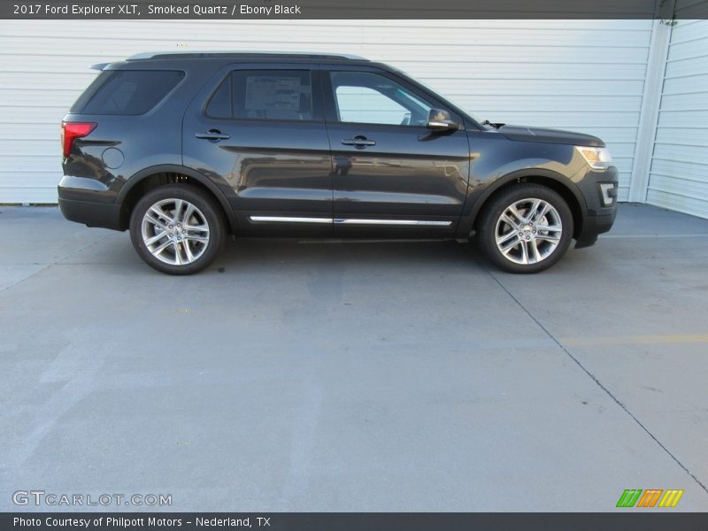Smoked Quartz / Ebony Black 2017 Ford Explorer XLT