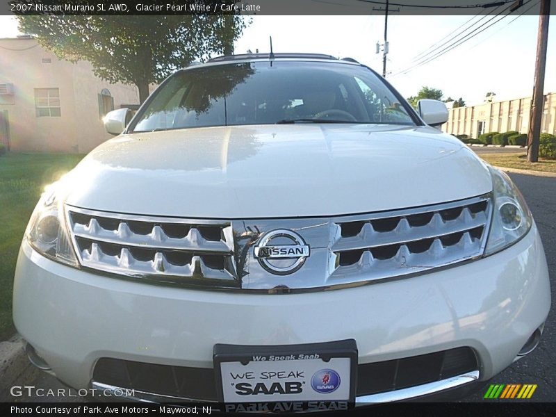 Glacier Pearl White / Cafe Latte 2007 Nissan Murano SL AWD