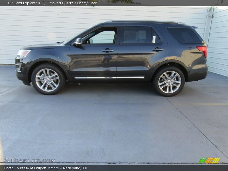 Smoked Quartz / Ebony Black 2017 Ford Explorer XLT