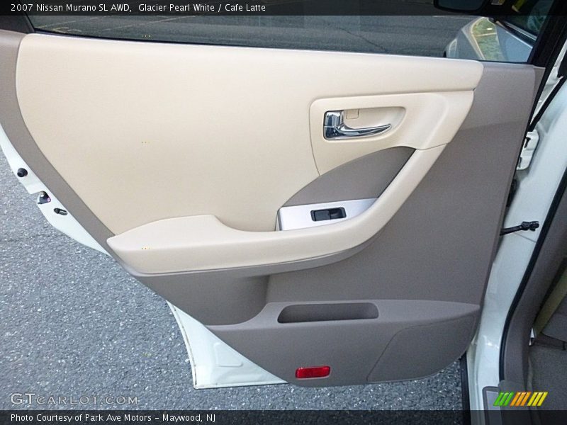 Glacier Pearl White / Cafe Latte 2007 Nissan Murano SL AWD