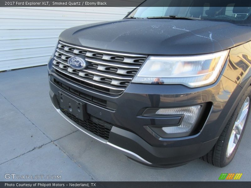 Smoked Quartz / Ebony Black 2017 Ford Explorer XLT