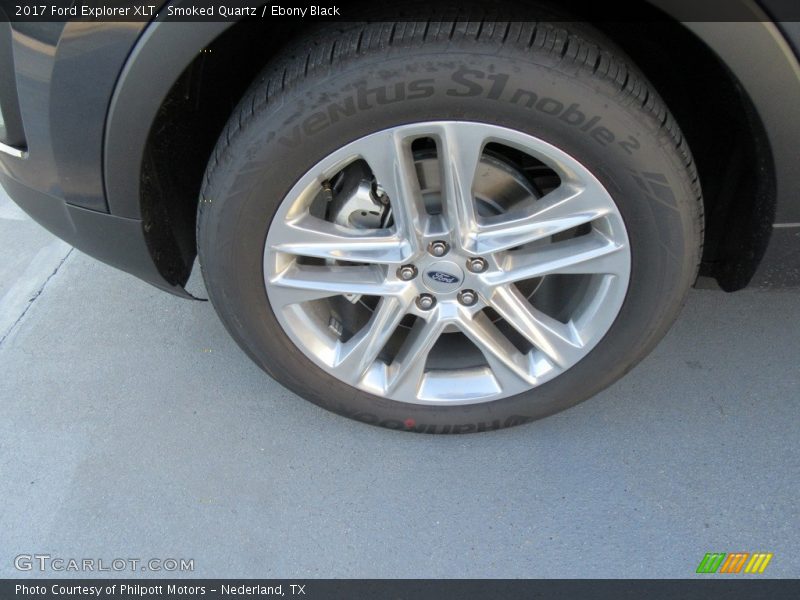 Smoked Quartz / Ebony Black 2017 Ford Explorer XLT