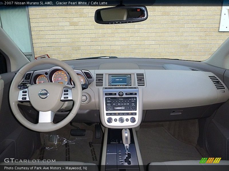 Glacier Pearl White / Cafe Latte 2007 Nissan Murano SL AWD