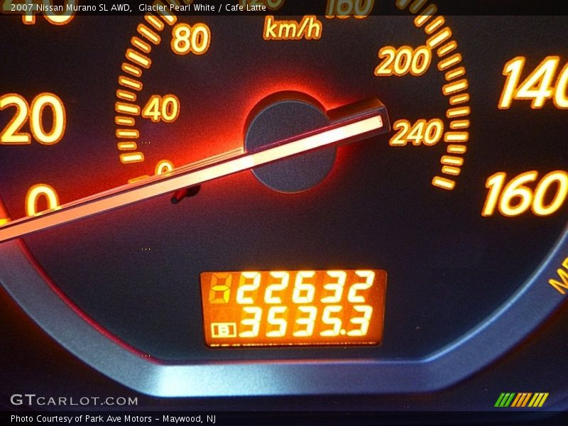 Glacier Pearl White / Cafe Latte 2007 Nissan Murano SL AWD