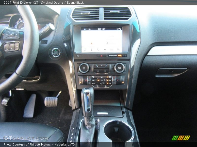 Smoked Quartz / Ebony Black 2017 Ford Explorer XLT