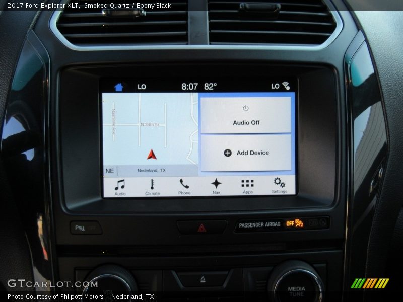 Smoked Quartz / Ebony Black 2017 Ford Explorer XLT