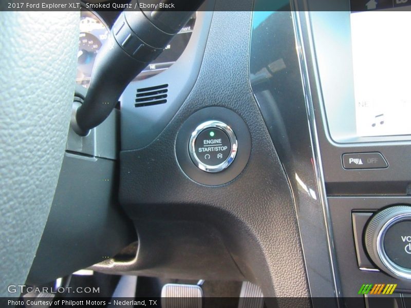 Smoked Quartz / Ebony Black 2017 Ford Explorer XLT