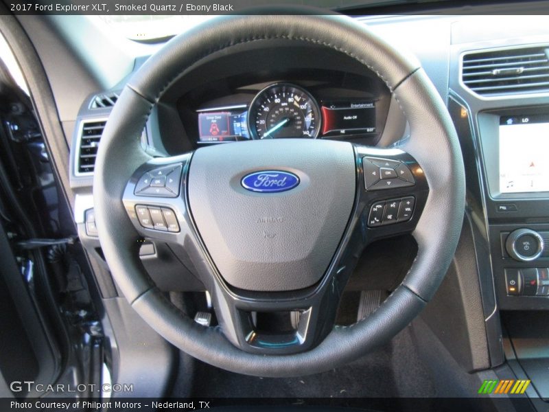 Smoked Quartz / Ebony Black 2017 Ford Explorer XLT
