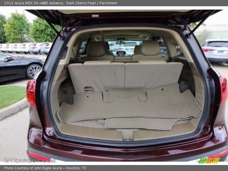 Dark Cherry Pearl / Parchment 2013 Acura MDX SH-AWD Advance