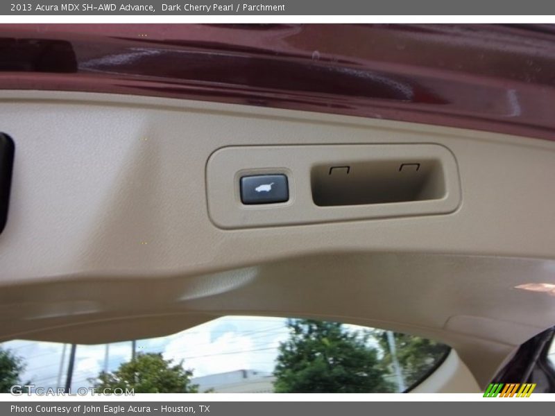 Dark Cherry Pearl / Parchment 2013 Acura MDX SH-AWD Advance