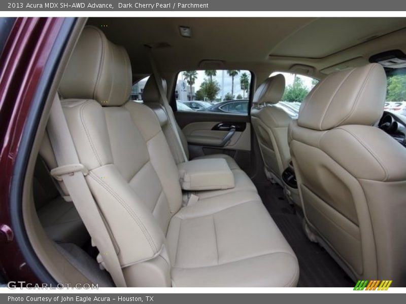 Dark Cherry Pearl / Parchment 2013 Acura MDX SH-AWD Advance