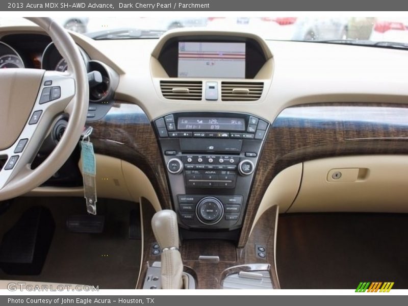 Dark Cherry Pearl / Parchment 2013 Acura MDX SH-AWD Advance
