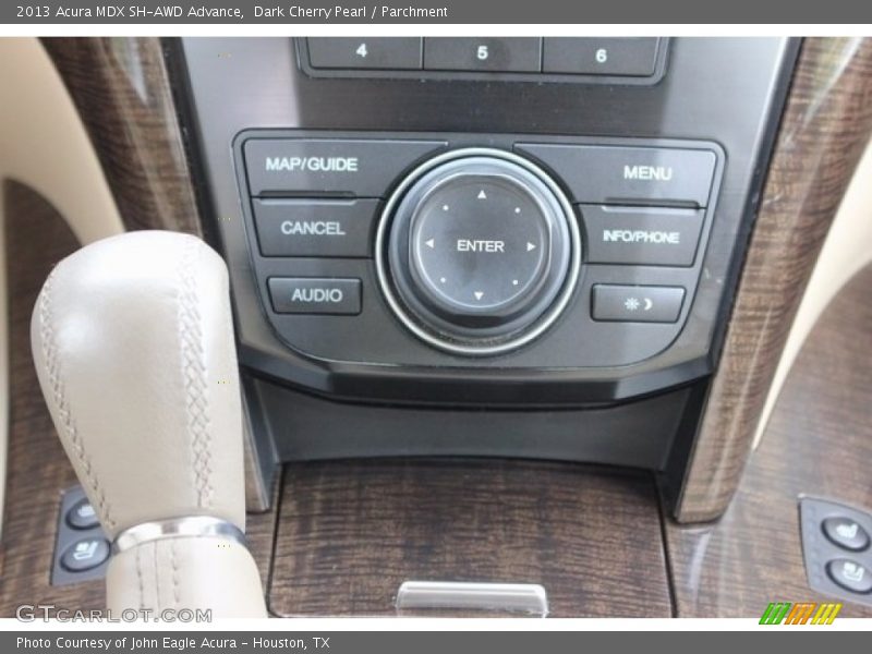 Dark Cherry Pearl / Parchment 2013 Acura MDX SH-AWD Advance