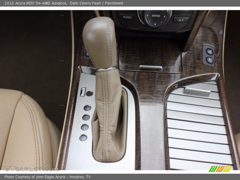 Dark Cherry Pearl / Parchment 2013 Acura MDX SH-AWD Advance