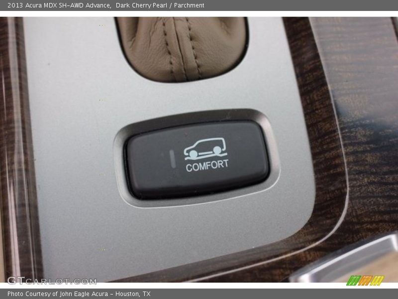 Dark Cherry Pearl / Parchment 2013 Acura MDX SH-AWD Advance