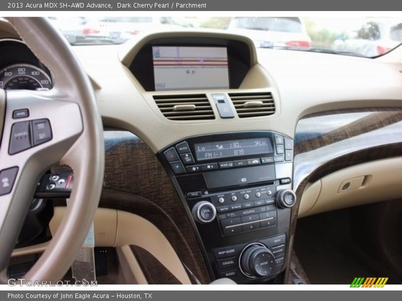 Dark Cherry Pearl / Parchment 2013 Acura MDX SH-AWD Advance