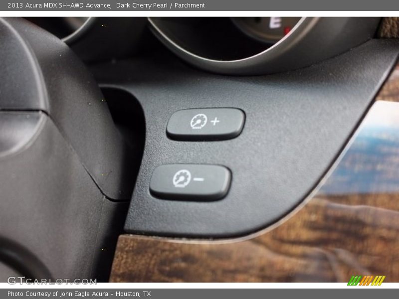 Dark Cherry Pearl / Parchment 2013 Acura MDX SH-AWD Advance