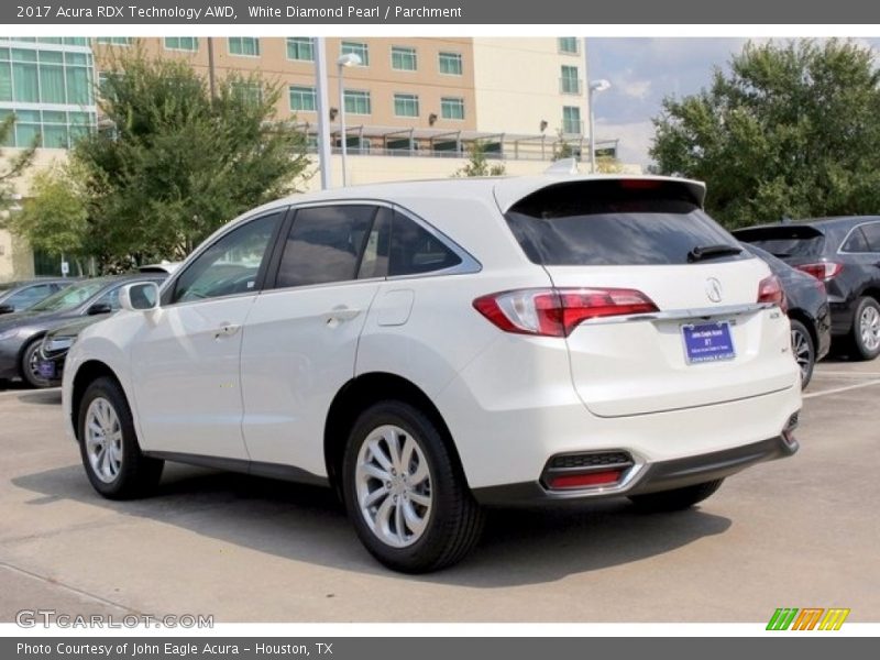 White Diamond Pearl / Parchment 2017 Acura RDX Technology AWD