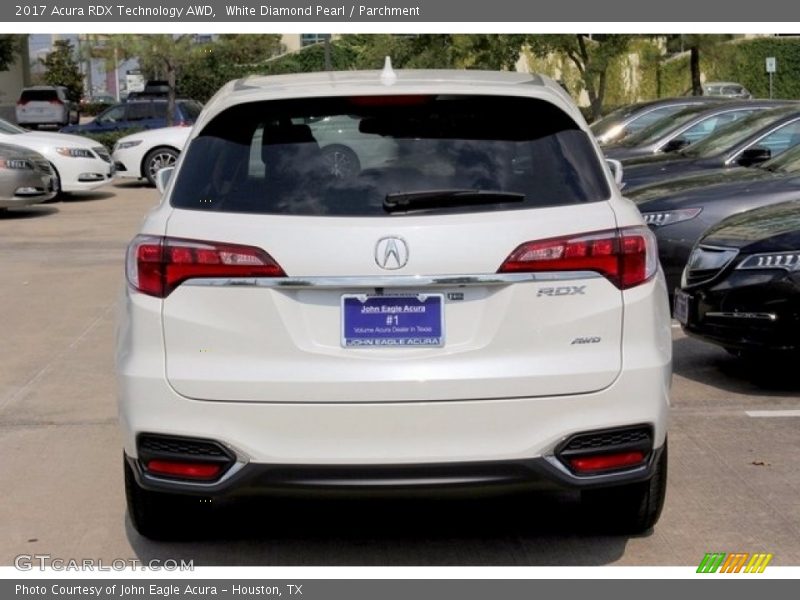 White Diamond Pearl / Parchment 2017 Acura RDX Technology AWD