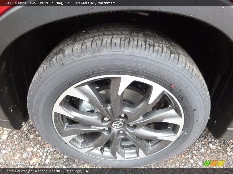 Soul Red Metallic / Parchment 2016 Mazda CX-5 Grand Touring