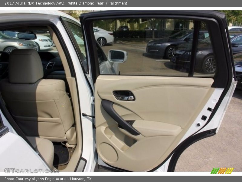 White Diamond Pearl / Parchment 2017 Acura RDX Technology AWD