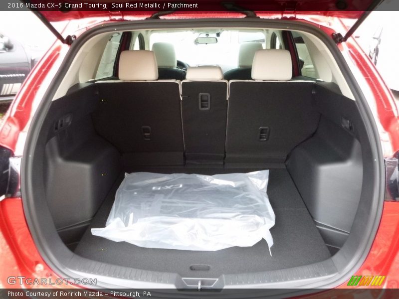 Soul Red Metallic / Parchment 2016 Mazda CX-5 Grand Touring