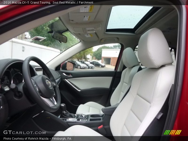 Soul Red Metallic / Parchment 2016 Mazda CX-5 Grand Touring